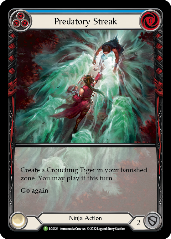 Predatory Streak - Blue