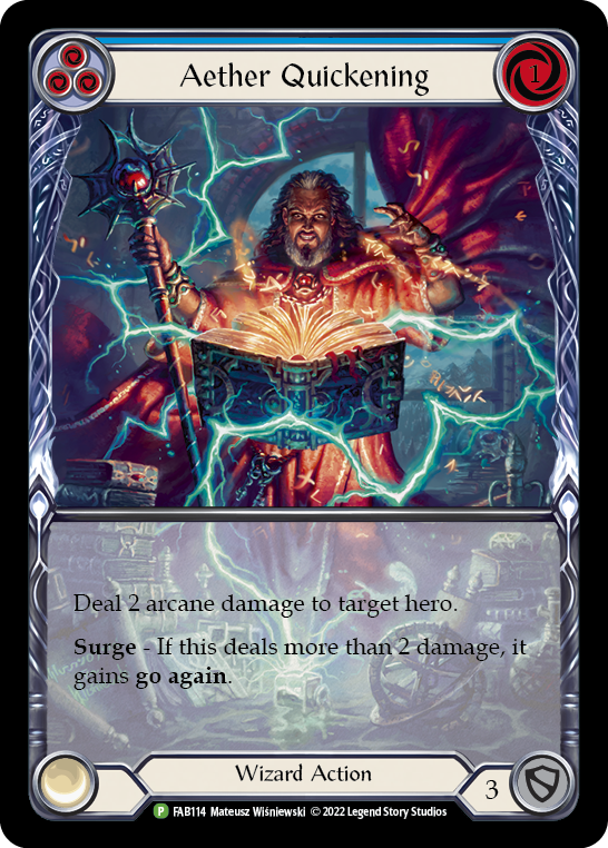 Aether Quickening - Blue