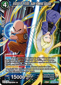 Android 18 & Krillin, Future Spun by Battle