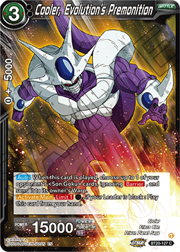 Cooler, Evolution´s Premonition