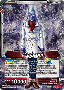 Paparoni // Warriors of Universe 3, United as One