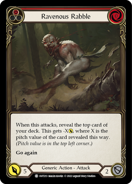 Ravenous Rabble - Red