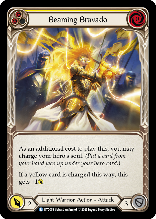 Beaming Bravado - Yellow