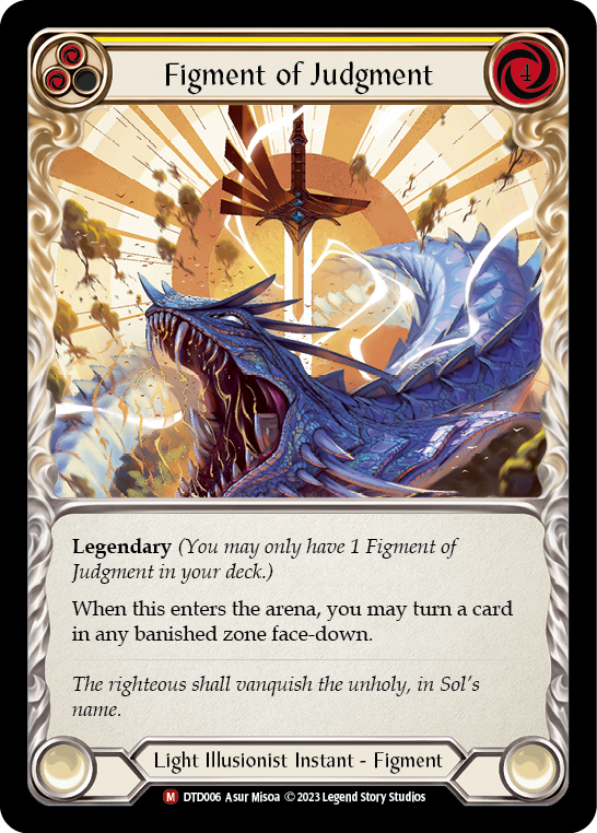 Figment of Judgment // Themis, Archangel of Judgment