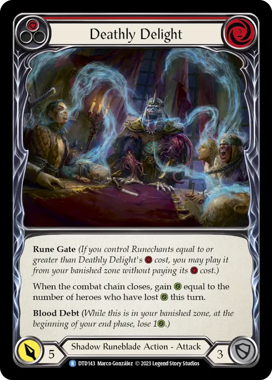 Deathly Delight - Red