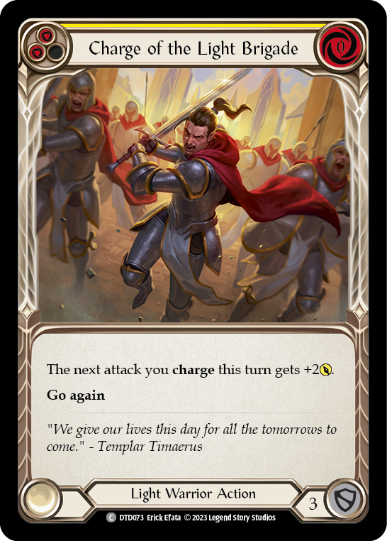 Charge of the Light Brigade - Yellow