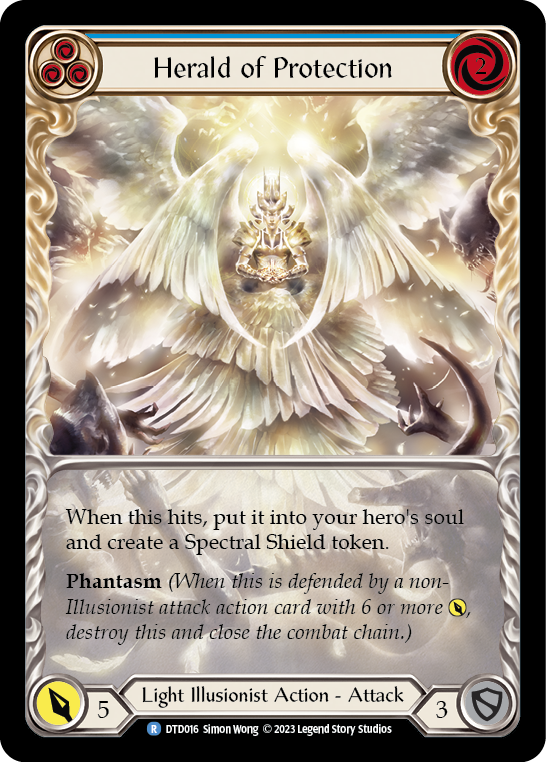 Herald of Protection - Blue