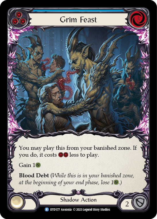 Grim Feast - Blue