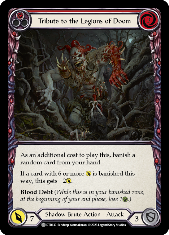 Tribute to the Legions of Doom - Red