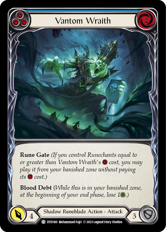 Vantom Wraith - Blue