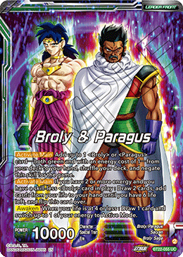 Broly & Paragus // SS Broly, Devil of Destruction