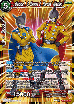 Gamma 1 & Gamma 2, Heroes´ Mission