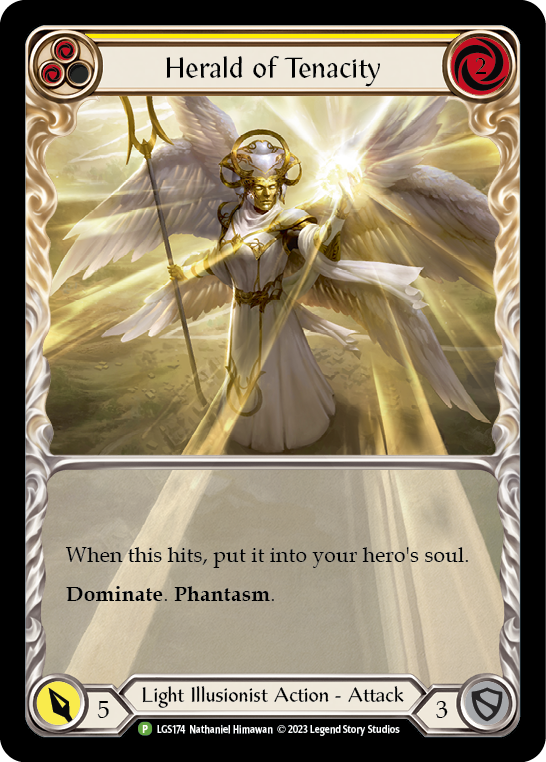 Herald of Tenacity - Yellow