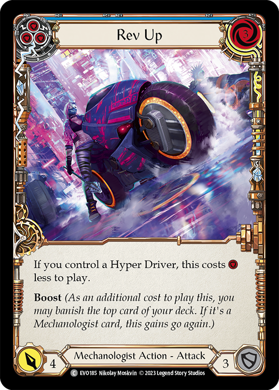Rev Up - Blue