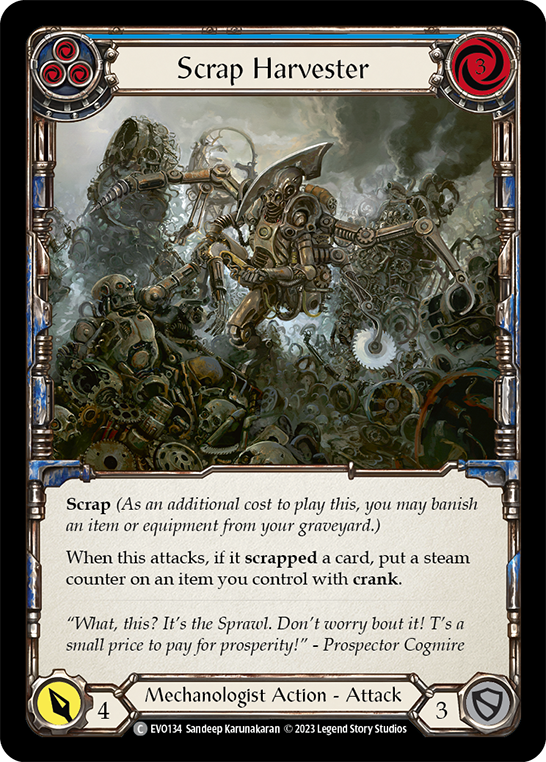 Scrap Harvester - Blue
