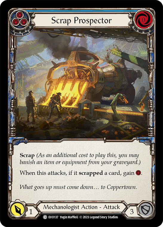 Scrap Prospector - Blue