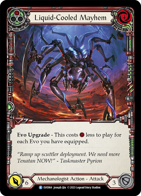 Liquid-Cooled Mayhem - Red