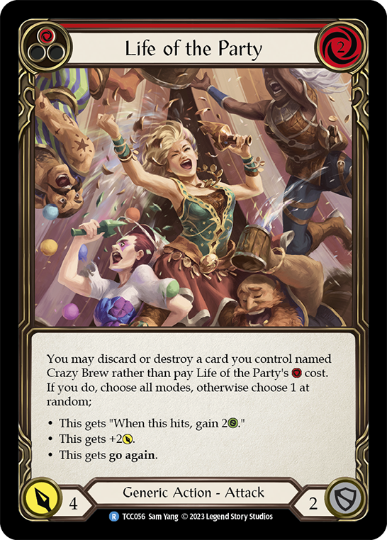 Life of the Party - Red