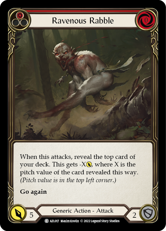 Ravenous Rabble - Red