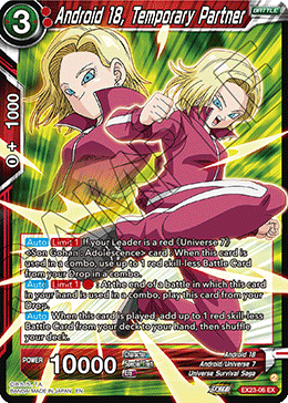 Android 18, Temporary Partner