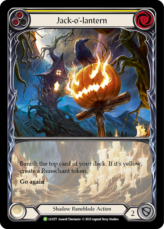Jack-o'-lantern - Yellow