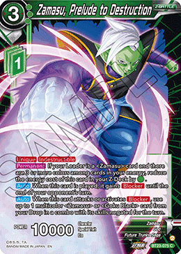 Zamasu, Prelude to Destruction