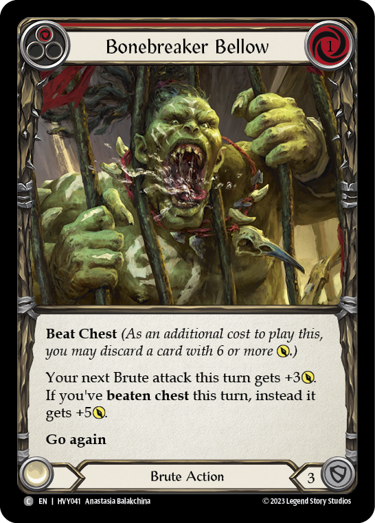 Bonebreaker Bellow - Red
