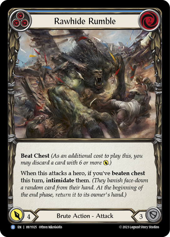 Rawhide Rumble - Blue