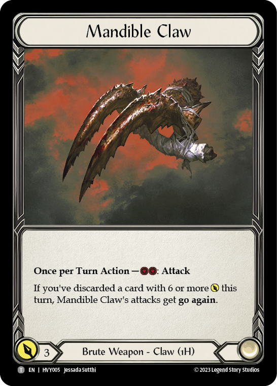 Mandible Claw // High Riser