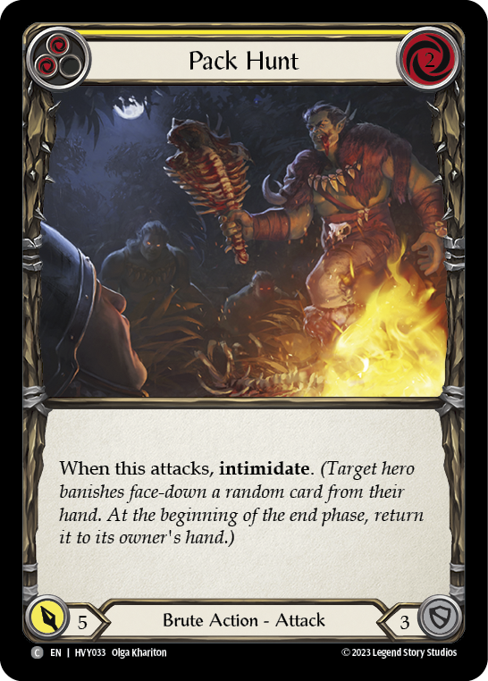 Pack Hunt - Yellow
