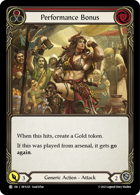 Performance Bonus - Red