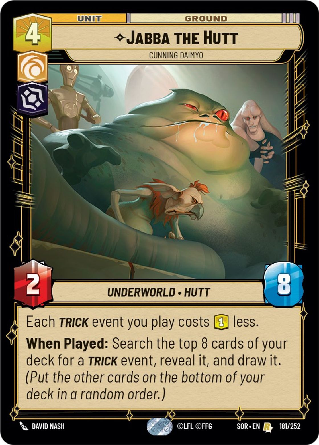 Jabba the Hutt - Cunning Daimyo