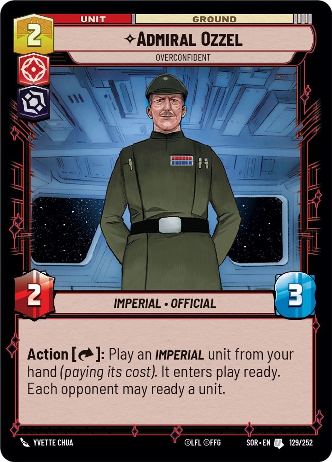 Admiral Ozzel Overconfident