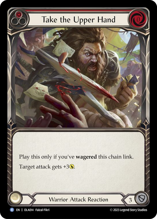 Take the Upper Hand - Red