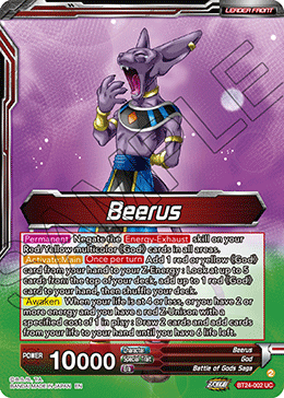 Beerus // Beerus, Pursuing the Power of the Gods
