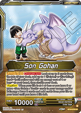 Son Gohan // Son Gohan, Rampage Premonition