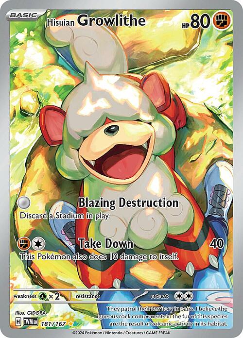 Hisuian Growlithe