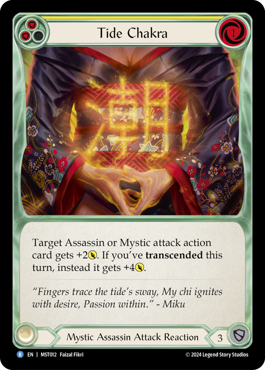 Tide Chakra - Yellow
