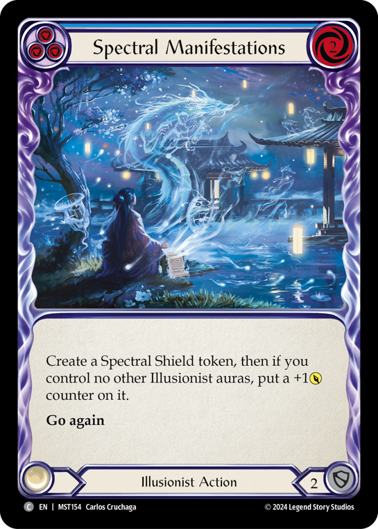 Spectral Manifestations - Blue