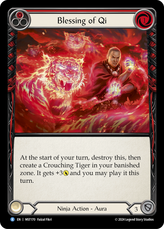 Blessing of Qi - Red