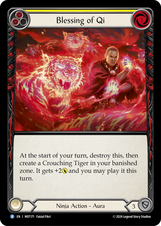 Blessing of Qi - Yellow