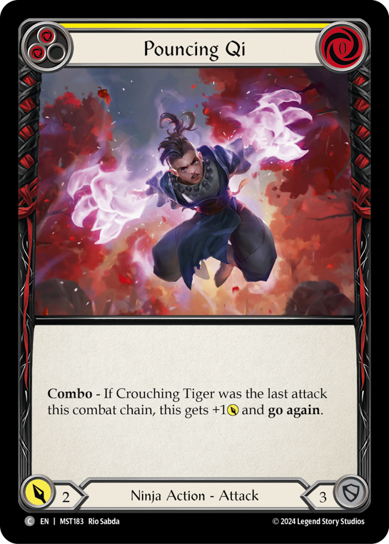 Pouncing Qi - Yellow