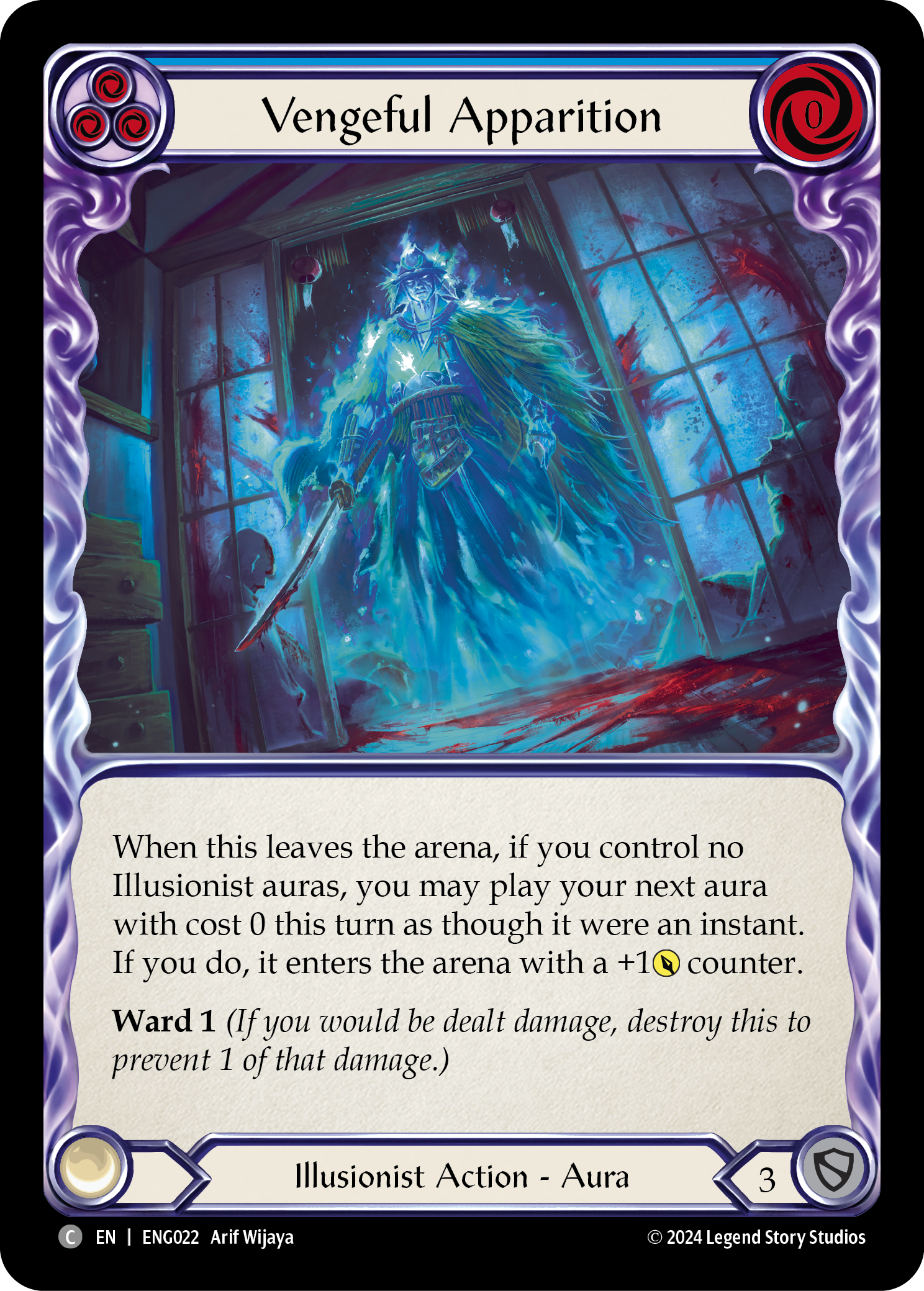 Vengeful Apparition - Blue
