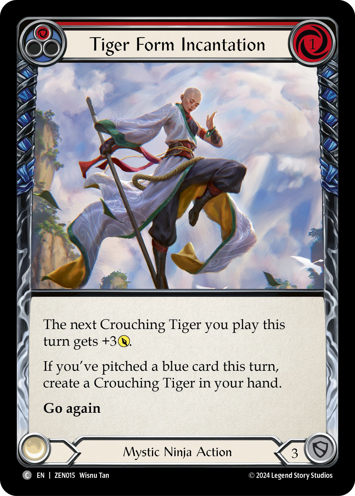 Tiger Form Incantation - Red