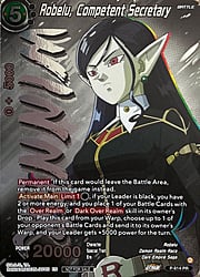 Robelu, Competent Secretary