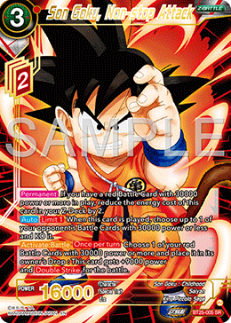 Son Goku, Non-stop Attack