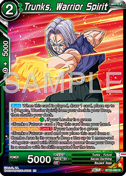 Trunks, Warrior Spirit