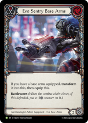 Evo Sentry Base Arms