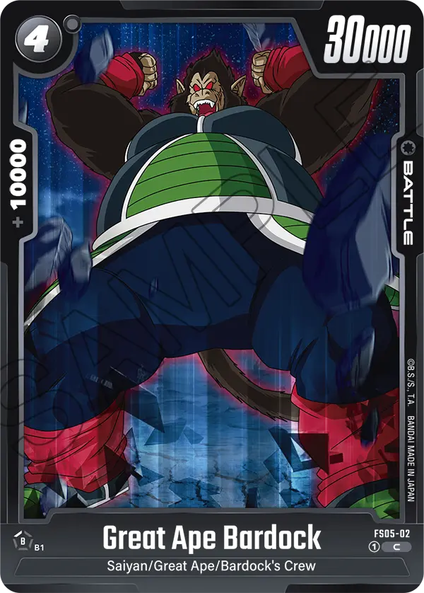 Great Ape Bardock