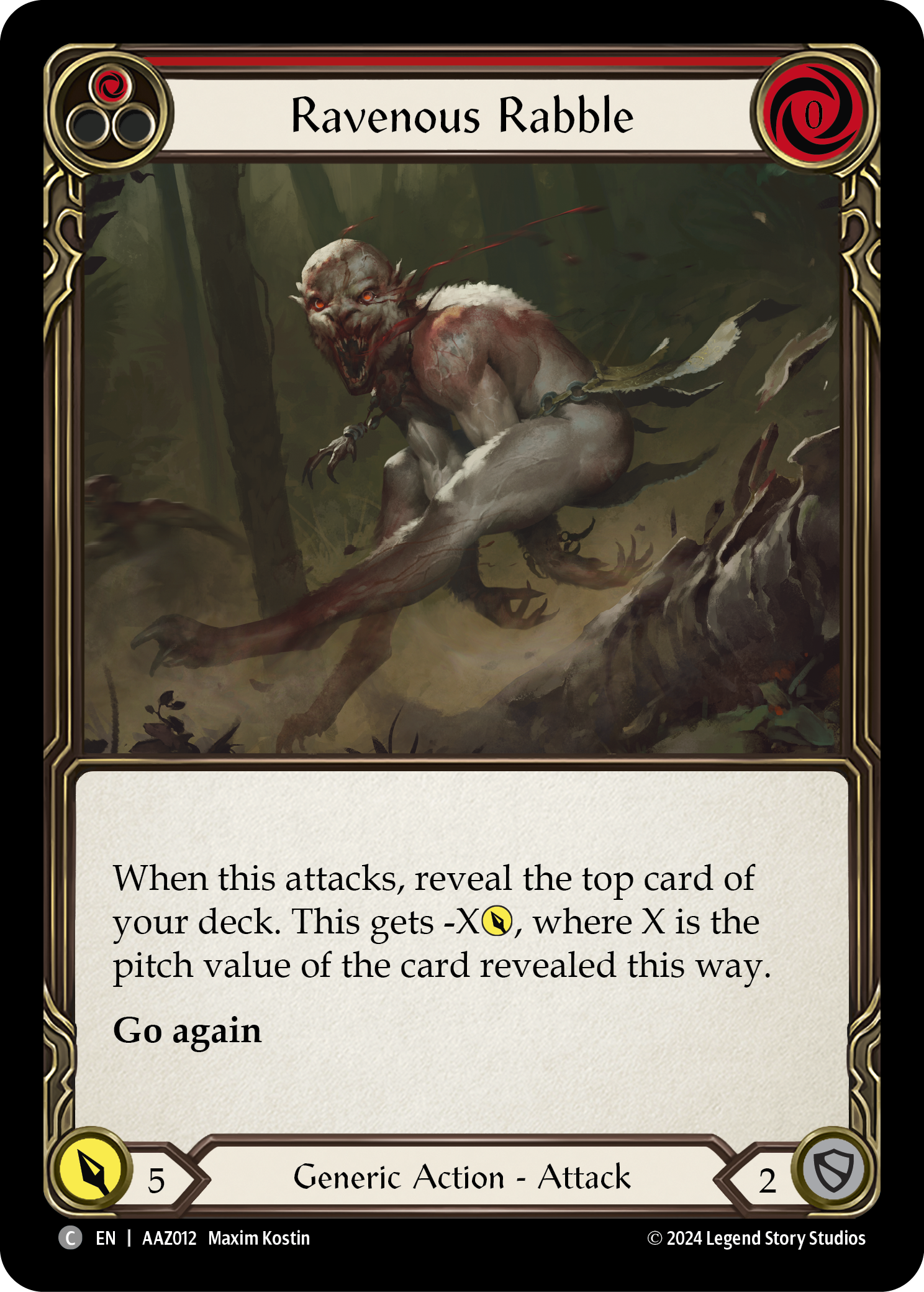 Ravenous Rabble - Red